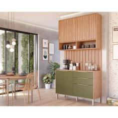 Imagem de Cozinha Completa Divina 3 Peças (1Aéreo+1Balcão+1Complemento) Cz008 Fr