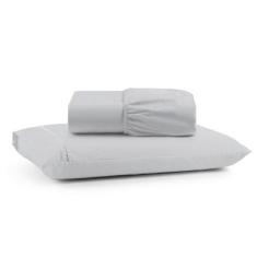 Imagem de Jogo Cama Lençol Bali Solteiro Percal 180 Fios 100% Algodão Ponto Pali