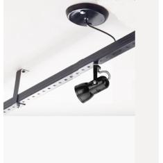 Imagem de Kit 2x Spots Trilho perfilado eletro calha par-20 bulbo led
