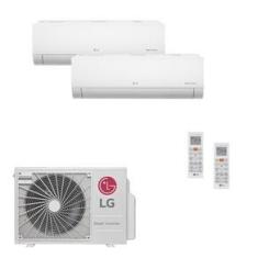 Imagem de Ar Condicionado Multi Split LG Inverter 2x Evap 11900 BTUs + Cond 18000 BTUs Quente/Frio 