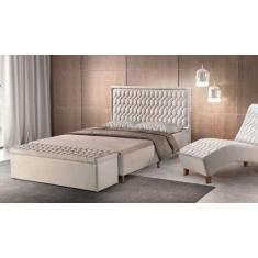 Imagem de Divan Capitonê Perola Bege - Casa Renovo