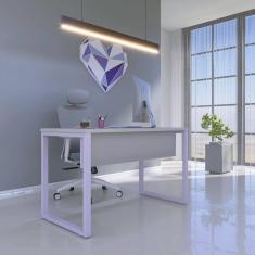 Imagem de Mesa Madeira 120 X 60 M120/60p25tub Cinza/Lilás
