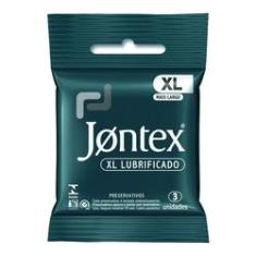 Imagem de Preservativo Jontex XL Lubrificado 3 Unidades