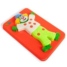 Imagem de Quebra-Cabeça Infantil Monta Palhaço Tateti Educativo