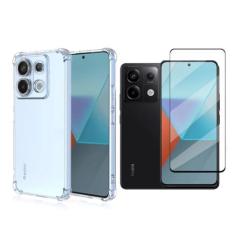 Imagem de Kit Capa e Película de Vidro 3D Para Redmi Note 13 Pro 5G - Jodda