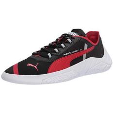 Imagem de PUMA Tênis feminino Ferrari Replicat-x, Puma Preto rosso Corsa-puma branco, 7