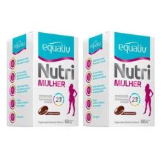 Imagem de Kit Suplemento Polivitamínico Equaliv Nutri Mulher 60