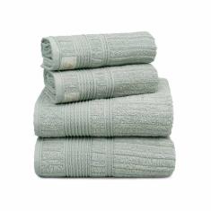 Imagem de Jogo Toalha De Banho 4 Peças Sonata Fio Penteado Appel Lunar