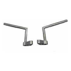Imagem de Par De Guidão Alto Cromado Fym 150-3