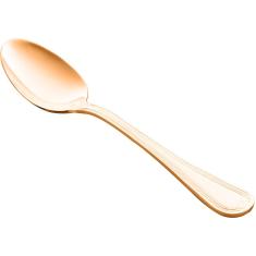Imagem de Cj 12 Colheres De Aço Inox P/sobremesa Pvd Rose Gold