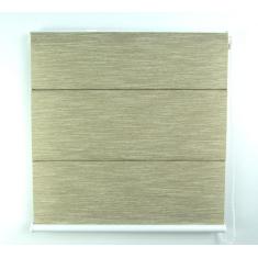 Imagem de Cortina Romana Napoles Translúcido Crisdan 1,20 Largura X 1,20 Altura Marrom