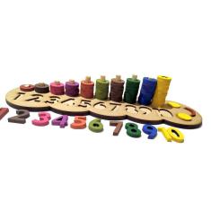 Imagem de Brinquedo Educativo Pedagógico Em Mdf