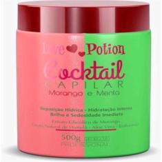 Imagem de Máscara Morango E Menta Cocktail Capilar 500G Love Potion - Love Potio
