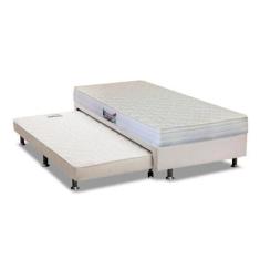 Imagem de Cama Box C/Auxiliar Solteiro: Colchão Ortopédico Herval  Ag65 Frontier