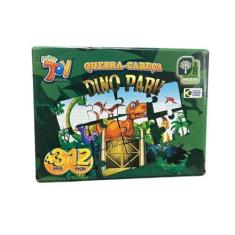 Imagem de Brinquedo Quebra Cabeça Em Mdf 12 Peças Dino Pary +3 Anos Paper Toy