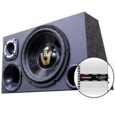 Mini Paredão Magnum 100w Rms 600w Rms Total Som Forte 8