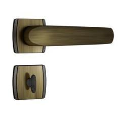 Imagem de Fechadura Para Banheiro Fano 823/09 Roseta Antique E-Coat Stam