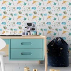 Imagem de Papel De Parede Adesivo Infantil N03079 0,58X3,00M