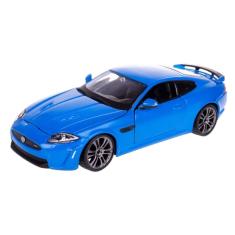 Imagem de Miniatura Jaguar xkr-s Azul Bburago 1/24