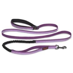 Imagem de Coleira esportiva HALTI – Coleira elástica premiada para cães, absorção de choque, cinto e guia acolchoados de neoprene multifuncional, perfeita para corrida e treinamento com cães médios e grandes