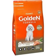 Imagem de Ração Seca PremieR Pet Golden Formula Mini Bits Salmão e Arroz para Cães Adultos de Raças Pequenas - 3 Kg
