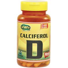 Imagem de Vitamina D 60 Cápsulas 470mg Colecalciferol - Unilife