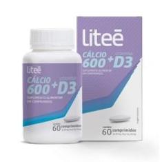 Imagem de Cálcio 600 e Vitamina D3 Litee 60 comprimidos