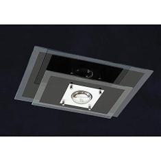Imagem de Plafon Retangular 1 LÃ¢mpada 60W E27, Pantoja & Carmona, 135, 60, Multicor Bivolt