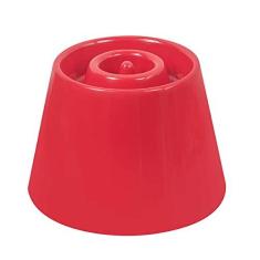 Imagem de Comedouro Funcional Lento e Alto Dog Eat Vermelho Tamanho P para Cães
