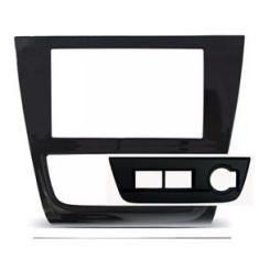 Imagem de Moldura Painel 2DIN Multimidia Mp5 VW G5 Gol Voyage Saveiro - Black Piano