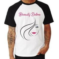 Imagem de Camiseta Raglan Beauty Salon - Foca Na Moda