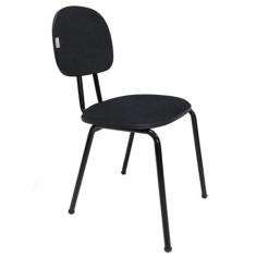 Imagem de Cadeira Fixa Secretária Polo - Preto