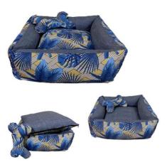 Imagem de Cama Impermeável Com Travesseiro Para Cães E Gatos Ul P - Nica Pet