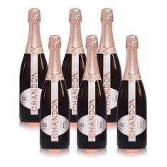 Imagem de Espumante Chandon Brut Rosé 750Ml Kit Com 06 Unidades