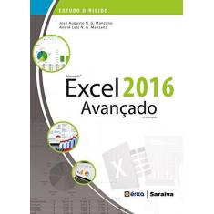 Imagem de Estudo Dirigido de Microsoft Excel 2016 Avançado - José Augusto N. G. Manzano - 9788536517506