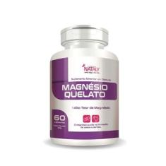 Imagem de Magnésio Quelato 260mg Por Porção 60 Caps Nataly