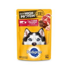 Imagem de Pedigree sachê adulto high protein carne E frango 85G