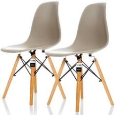 Imagem de Conjunto 2 Cadeiras Charles Eames Nude - KzaBela