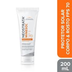 Imagem de Protetor Solar Neostrata Minesol Corpo & Rosto Fluido Hidratante FPS 70 200ml