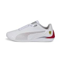 Imagem de PUMA Tênis feminino Ferrari Drift Cat Decima, Puma White-rosso Corsa