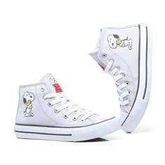 Imagem de Tenis All Snoopy Star Feminino Cano Alto Hi C.T. Lindo 722Hi - Connect