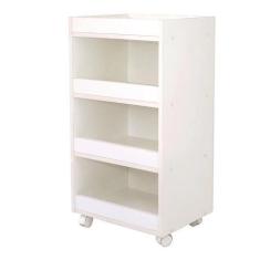 Imagem de Armário Balcão Nicho Cozinha Carrinho Auxiliar C/ 4 Rodinhas - Decor M