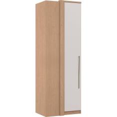 Imagem de Guarda-Roupa de Canto Reto 1 Porta Elegance Móveis Castro Angelin/Blanc
