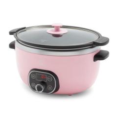 Imagem de Fogão lento GreenLife Cook Duo de 6 litros de cerâmica antiaderente ro