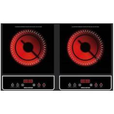 Imagem de Fogao Eletrico Mega Star ER582 4000W 220V 50/60HZ Preto, 220V