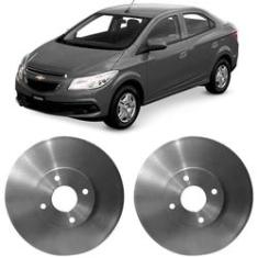 Imagem de Par Disco Freio Prisma 1.0 1.4 2013 A 2018 Dianteiro