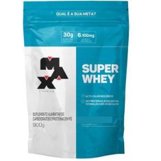 Imagem de Super Whey Protein Max Titanium 900G Suplemento Refil