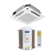 Imagem de Ar Condicionado Split Cassete Inverter Carrier 18000 Btus Frio Connect R-32 220v Monofásico
