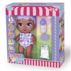Imagem de Boneca Lecca Lecca Algodão Doce Lilás com Acessórios
