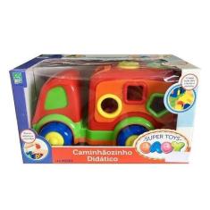 Imagem de Caminhaozinho Didatico Baby Vermelho Super Toys